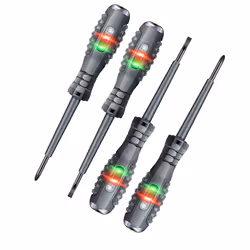 Voltage Tester with Screwdriver Electrical Tester Tool