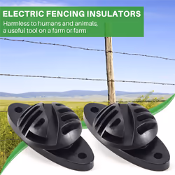 Animal Electric Fence Hemispherical Insulator Electronic Fence 50Pcs