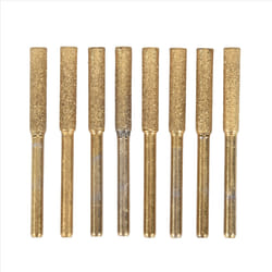 8Pcs High Hardness Diamond Chainsaw Sharpener-(5/32 Inch, 4.0mm)