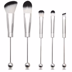 Makeup Cosmetic Brushes Beaded Brushes Kit for DIY