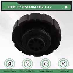 Radiator Water Coolant Expansion Tank Cap for Mercedes Benz W203 W204
