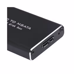MSATA to USB 3.0 External Hard Disk Box for 30x50mm 30x30mm MSATA SSD