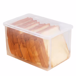 Airtight Bread Storage Containers Bread Box Plastic Reusable