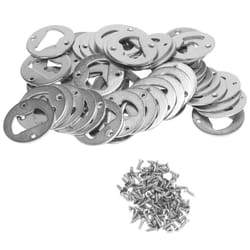 50 Set Bottle Opener Insert,Stainless Steel Round DIY Bottle Opener