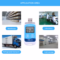 ELitech RC-5 High-Precision Digital USB Data for Warehouse Storage