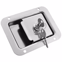 Paddle Slam Latch with Lock & Key Travel Trailer Lock
