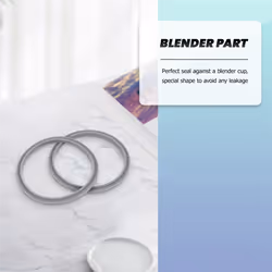 Gasket with Lip for Nutribullet Blender Part, 2 Pack Speed Blender