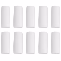 10 Pcs Silicone Gel Finger Tube Protector Toe Sleeves for Friction