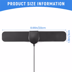 300 Mile Range Antenna TV Digital HD 4K Digital Indoor HDTV 1080P