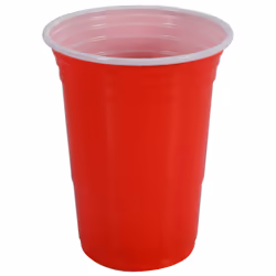 50Pcs/Set 450Ml Red Disposable Plastic Cup Party Cup Bar Restaurant