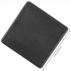200Pcs 1 Inch Square Tube End Cap Plastic Plugs Insert Chair Plugs