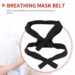 Universal CPAP Mask Headgear Strap for Mirage Series, (Headgear Only)