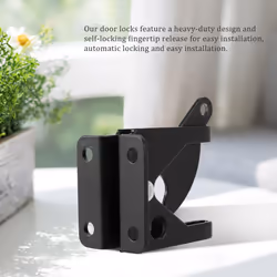 Self Locking Gate Latch Automatic Heavy force Lever Fence Gate Lock
