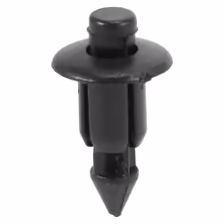 50x Plastic Rivet Bike Fairing Trim Panel Fastener Clips 6mm Black