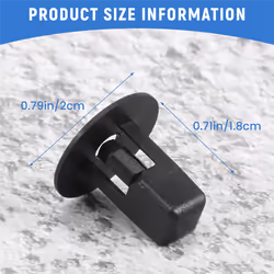20pcs Fender Liner Screw Grommet Fastener Rivet Push Clips Retainer