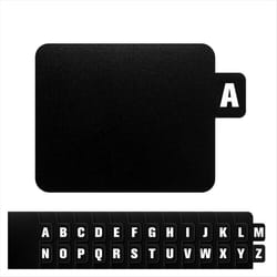 26 Pcs Vinyl Record Dividers DVD Alphabetical Dividers
