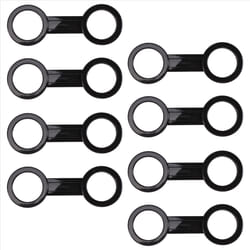 8 Pcs Scuba Diving Silicone Snorkel Mask Strap Keeper Holder Clips