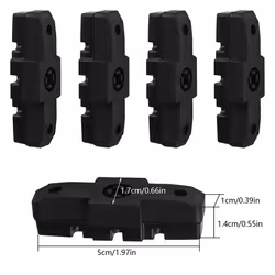 8Pcs Bicycle Brake Shoes for Magura HS11/ HS22/HS24/ HS33 /HS66
