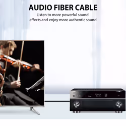 2M Mini 3.5mm Plug Optical Audio Cable SPDIF Optical Fiber Line