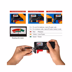 BT-168 AA/AAA/C/D/9V/1.5V Batteries Universal Battery Tester BT168