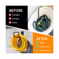 Garden Hose Holder Wall Mount, Duty Water Hose Hanger for Garden Hose