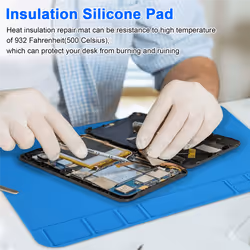 Insulation Silicone Soldering Repair Mat Heat Resistant Work Pad
