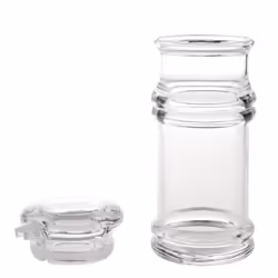 Clear Acrylic Soy Sauce Vinegar Olive Oil Bottle 100ml