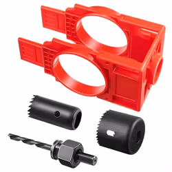 Door Lock Installation Kit,Door Hole Drilling Kit for Wooden Doors