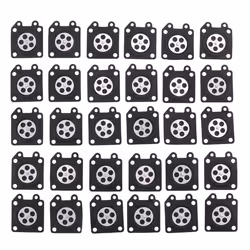 30Pcs Carburetor Parts Chainsaw Carburetor Membrane Pads