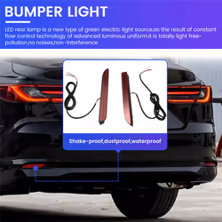 Led Car Rear Bumper Reflector Tail Brake Light Bar(Two Functions)