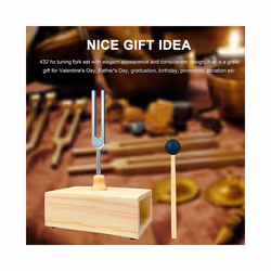 432 Hz Tuning Fork with Resonance Box