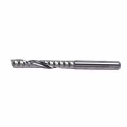 10Pcs Cnc Router Bits 3.175 X 22Mm Single Flute Spiral Carbide