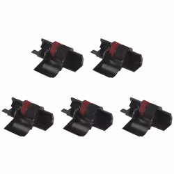 IR-40T (5 Pack)Calculator Printer Ribbons Ink Roller - Black & Red