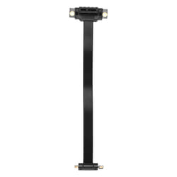 PCIE Cable Dual 90 Degree Right Angle PCIe 3.0 X1 to X1 Cable 20cm