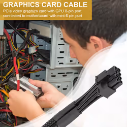 PCIE Cable Dual 90 Degree Right Angle PCIe 3.0 X1 to X1 Cable 20cm