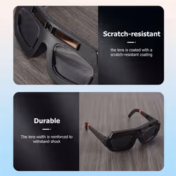 1pc Welding Mask Helmet Goggles Welder Glasses Arc Anti-shock Lens