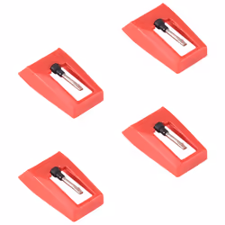 4 Pcs Record Player, Universal Replacement Stylus Needles for Vinyl