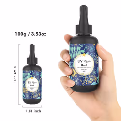 UV Resin-Crystal Clear Hard Type Glue Ultraviolet Curing Epoxy Resin