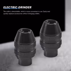 3Pcs Change Keyless Chuck Universal Chuck Replacement for Dremel 4486