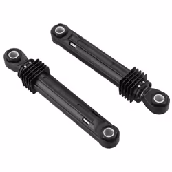 2 Pcs 100N Machine Shock Absorber Washer Front Load Black Plastic