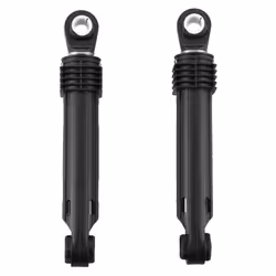 2 Pcs 100N Machine Shock Absorber Washer Front Load Black Plastic