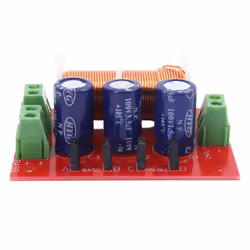400W Crossover 2 Way High-Low 4-16 Ohm Frequency Divider for Speaker