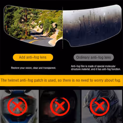Universal Type Motorcycle Helmet Anti-Rain Anti-Fog Film Electric Car