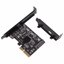 USB PCIE Card Type C PCI-Express 4X to USB 3.2 Gen for Windows 8/10