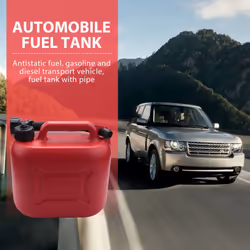 5L Car Fuel Tank Spare Plastic Petrol Gas Container for Car Travel