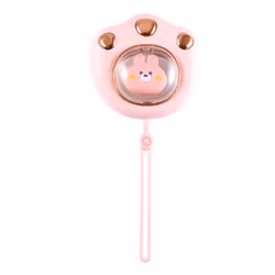 Portable Hand Warmer 2400Mah USB Charge Power Bank Pink