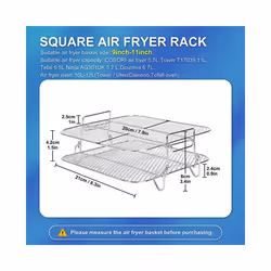 Air Fryer Rack for 5.5L Air Fryer,Air Fryer Accessories