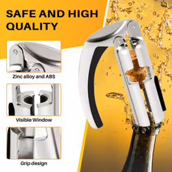 Champagne Bottle Opener Sparkling Wine Cork Puller
