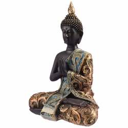 Buddha Statue Thailand Sculpture Resin Handmade Figurine Home Decor