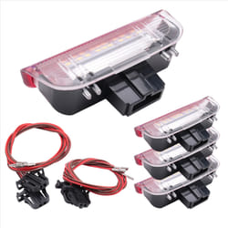 4Pcs Car LED Door Light for Golf 6 7 MK5 MK6 B6 B7 CC